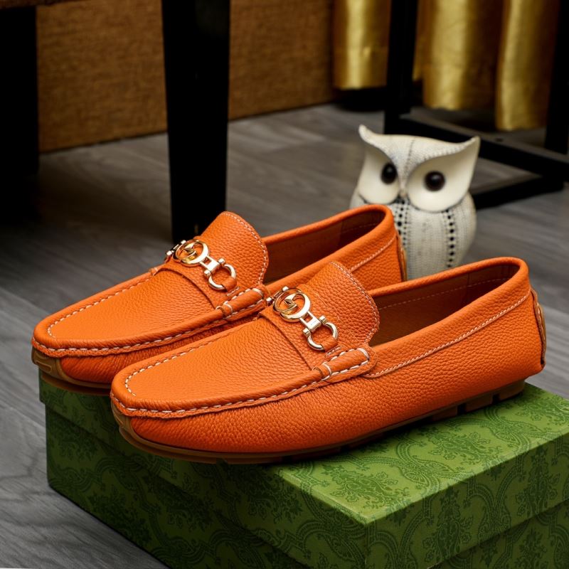 G*u*i leather shoes